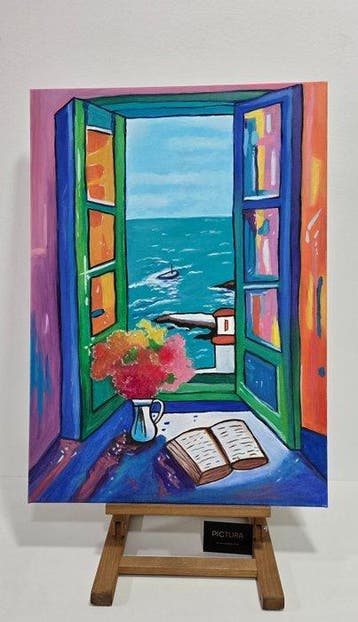 École fauve française (XX) - Lecture face à la mer