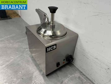 HCB RVS Verwarmde Sauspomp Sauswarmer 2 liter 230V Horeca, Ophalen of Verzenden, Nieuw in verpakking