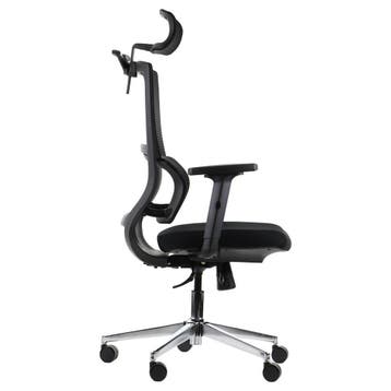 Bureaustoel Trent black | Zithoogte 46-56cm Luxus, Verzenden
