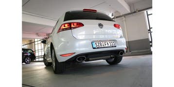 FOX VW Golf VII - met starre einddemper achteras rechts/link, Auto-onderdelen, Verzenden, Nieuw