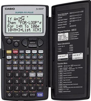 Casio FX-5800 P - Wetenschappelijke rekenmachine, Verzenden, Nieuw