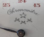 Chronometre 3M - Silver Pocket watch - 1900-1949