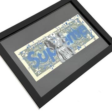 WhyCreationz (XX-XXI) - Kaws BFF Blue - Dollar Artwork