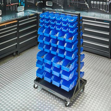 Datona Verrijdbaar opbergrek met bakken - Datona, Doe-het-zelf en Bouw, Ophalen of Verzenden, Nieuw