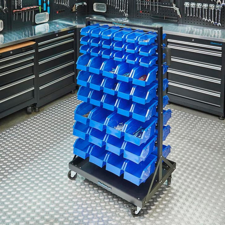 Datona Verrijdbaar opbergrek met bakken - Datona, Doe-het-zelf en Bouw, Werkbanken, Ophalen of Verzenden