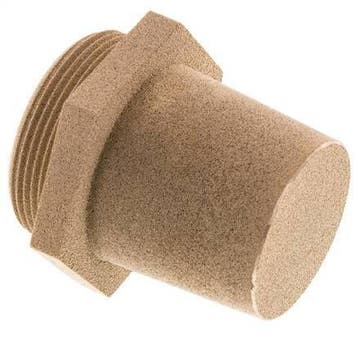 Silencieux Pneumatique en Bronze Fritté G2 Raccord, Verzenden