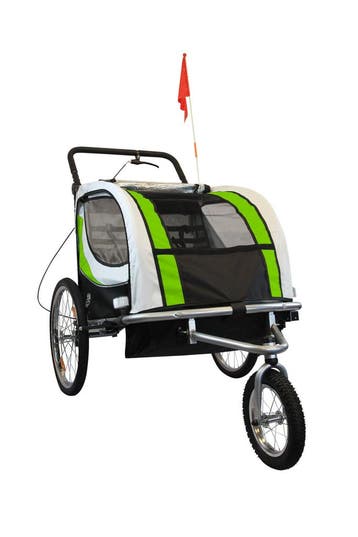 Fietskar kind 2-zits lime | Nieuw | Scherpe Prijs, Ophalen of Verzenden, Nieuw