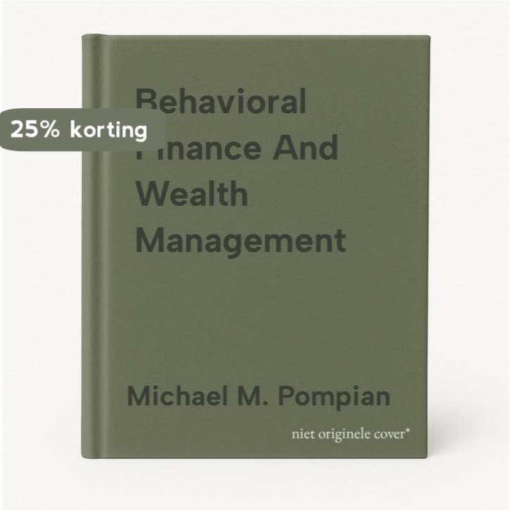 Behavioral Finance And Wealth Management 9780471745174, Boeken, Taal | Engels, Gelezen, Verzenden