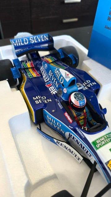 Minichamps 1:12 - Voiture miniature - Benetton Renault B195