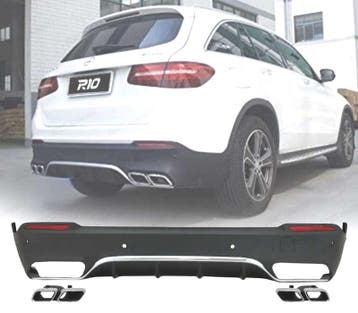 Diffuseur Pour Mercedes Classe Glc X253 15-18 Look Amg Glc63, Verzenden