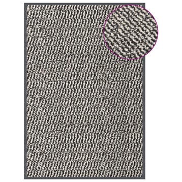 vidaXL Deurmat getuft 60x90 cm lichtbruin, Tuin en Terras, Verzenden, Nieuw