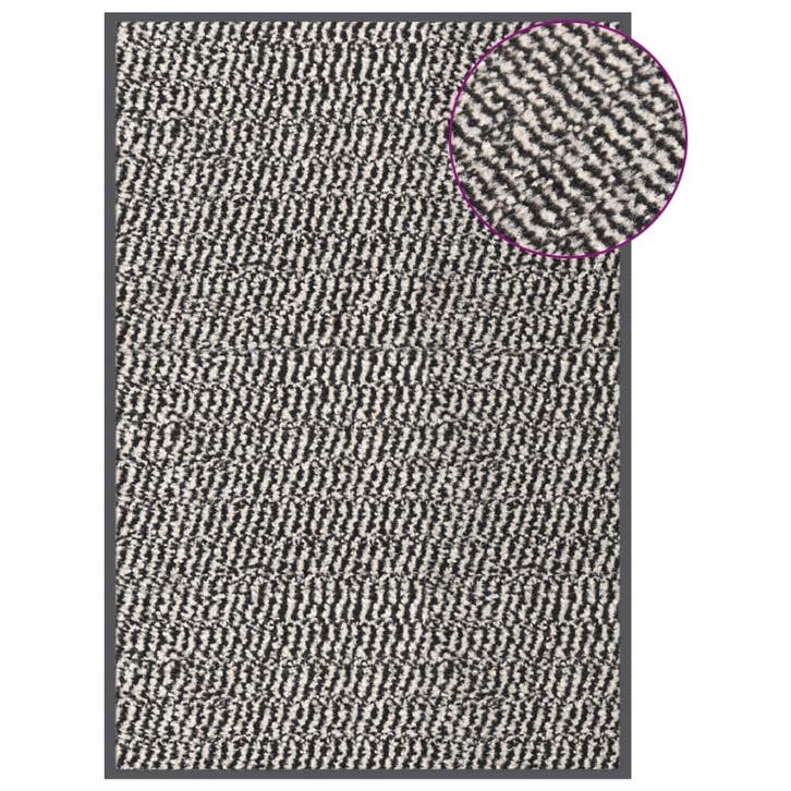 vidaXL Deurmat getuft 60x90 cm lichtbruin, Tuin en Terras, Deurmatten, Nieuw, Verzenden