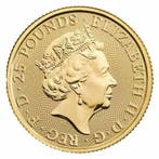 Royaume-Uni. 2023 1/4 oz £25 GBP Great Britain Gold Tudor