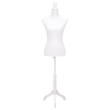 vidaXL Etalagepop torso vrouw wit, Verzenden, Nieuw