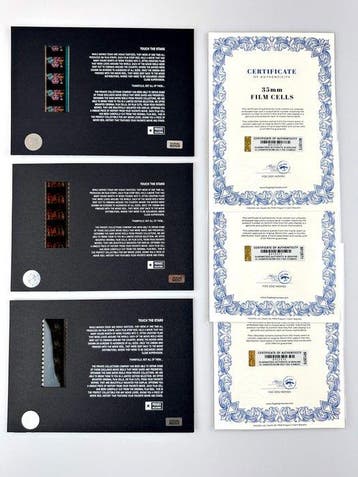 Pokémon – Extremely Rare Set of 3 Mounted 35mm Film Cells –, Collections