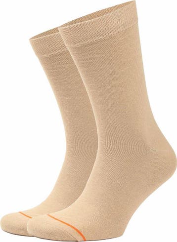 Suitable Sokken Bio Beige 2 Pack maat 42-46 Heren, Vêtements | Hommes, Chaussettes & Bas, Verzenden