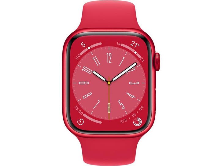 Apple Watch Series 8 - Smartwatch - Temperatuurregistratie, Handtassen en Accessoires, Smartwatches, Zo goed als nieuw, Verzenden