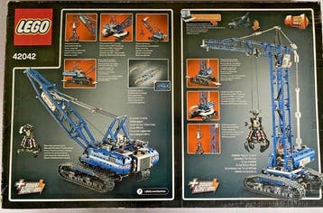 Lego Set - 42042 - Technic - Seilbagger / Crawler Crane