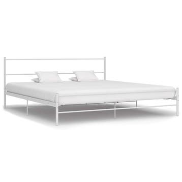 Wit Bedframe 160x200 | Retour deal | Knaller!, Gebruikt, Verzenden, Wit, Tweepersoons
