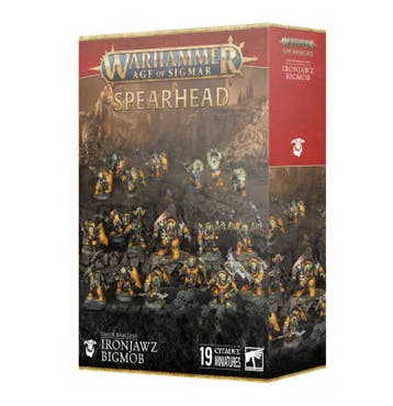 Orruk Warclans Spearhead Ironjawz Bigmob (warhammer nieuw), Ophalen of Verzenden, Nieuw