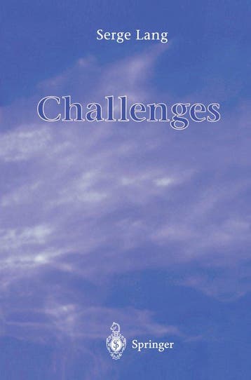 Challenges 9780387948614 Serge Lang, Verzenden, Serge Lang