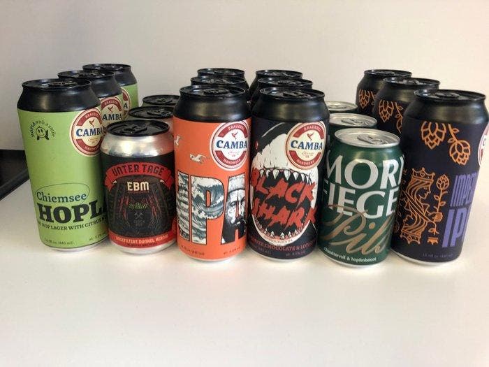 Camba Chiemsee, EBM, Moritz Fiege, - Diverse ales - zie, Verzamelen, Wijnen