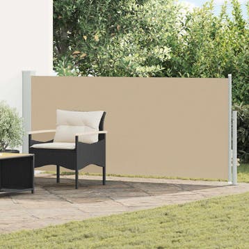 vidaXL Uittrekbaar Zijscherm 117 x 500 cm Polyester, Verzenden, Nieuw