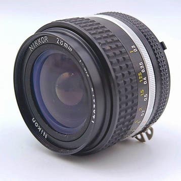 Nikon Nikkor 28mm 1:3.5 Ai-s CLA´d 2026 Cameralens, Nieuw