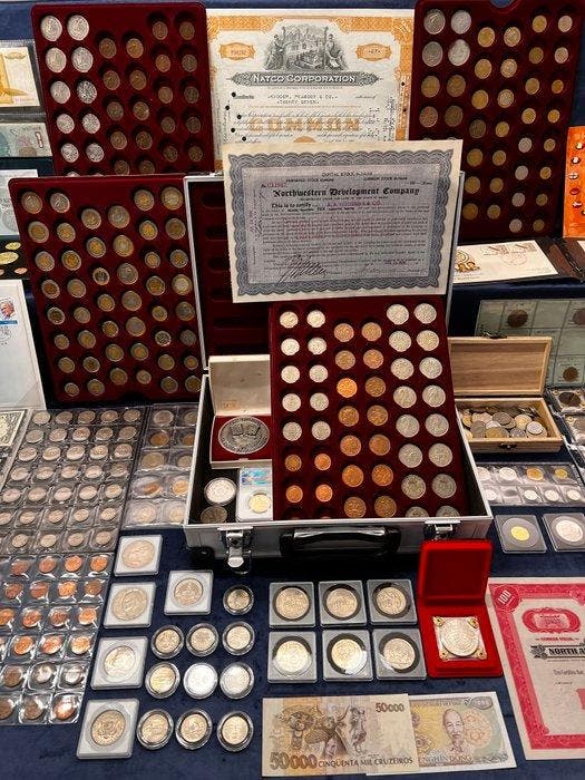 Europe. Large world numismatic collection - incl. Silver, Timbres & Monnaies, Monnaies | Europe | Monnaies non-euro