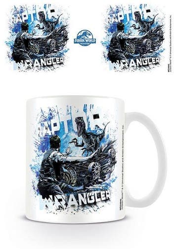 Jurassic World Fallen Kingdom Raptor Wrangler Mok, Ophalen of Verzenden