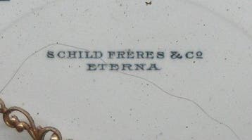 Schild Freres & Co by Eterna - Silver/gold Pocket watch -, Nieuw