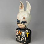 Iwo Rynkiewicz (1970) - Shut up!! - · Handmade Ceramic