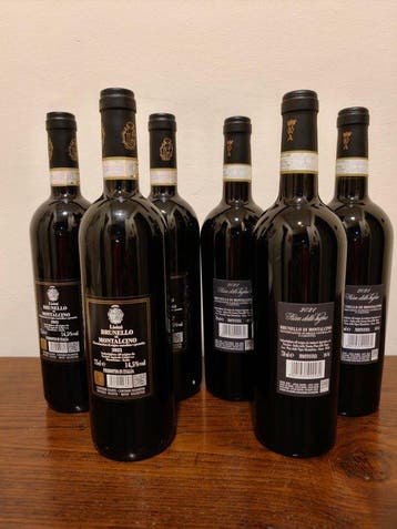 2021 Pian delle Vigne & 2021 Lisini - Brunello di Montalcino, Verzamelen, Nieuw