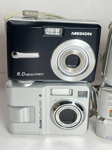 Nikon, Pentax, Kodak, Medion Coolpix 4600, Optio 60, C533