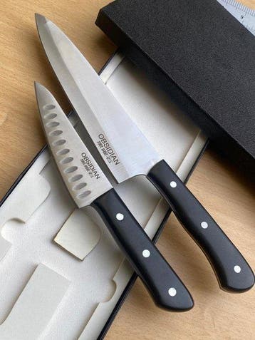 Couteau de cuisine - Acier - Pays-Bas - Couteau de chef,