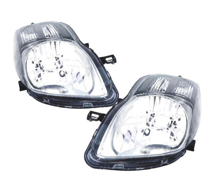 Phares Pour Toyota Yaris 09-10 Fond Gris + Moteur, Autos : Pièces & Accessoires, Éclairage, Envoi