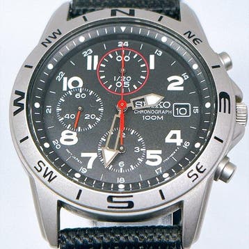 Seiko - Chronograph 100M - Zonder minimumprijs - 7T92-0DX0 -