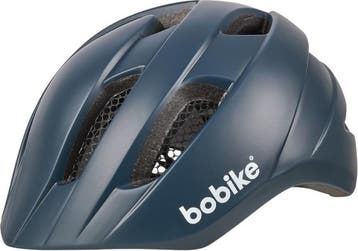 Bobike Exclusive Plus helm Maat S - Denim Deluxe, Fietsen en Brommers, Fietsaccessoires | Fietshelmen, Verzenden, Nieuw, Bobike