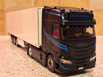 Tekno, WSI 1:50 - Model vrachtwagen - IVECO S-Way - trekker, Nieuw