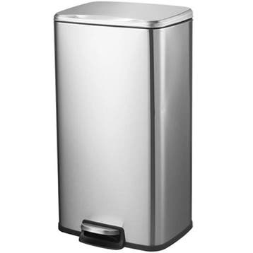 Pedaalemmer | RVS | 30L | Klapdeksel | Vlamdovend |, Verzenden, Nieuw in verpakking