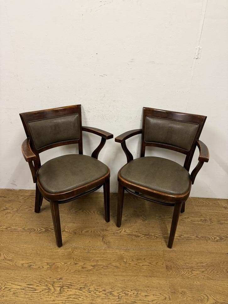 Set Gebruikte Hutten Caféstoel – S4298, Maison & Meubles, Chaises, Enlèvement