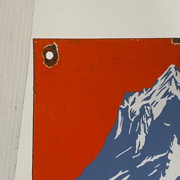 Klaus - Plaque émaillée - 30x20 cm - Fabriqué en tôle, Antiquités & Art