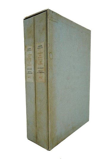 Marcel Proust / Jacques Boullaire & J.-É. Laboureur - A, Antiek en Kunst