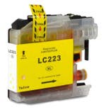Huis-Merk  BROTHER LC-223 XL Geel 13ml + Chip 247Print, Computers en Software, Verzenden, Nieuw, Brother