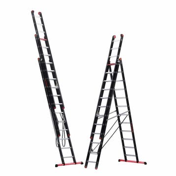 Altrex Mounter 3×12 sporten 3-delige reformladder, Nieuw, Ophalen of Verzenden, Ladder, Opvouwbaar of Inschuifbaar
