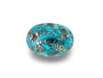 Nischapur Turkoois met Pyriet - 28 ct Cabochon- 5.6 g
