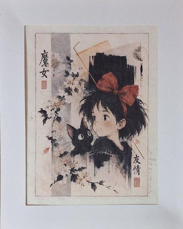 Emma Wildfang - Jiji and Kiki - Series - Anime Ukiyo –, Nieuw