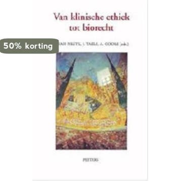 Van klinische ethiek tot biorecht / Tertium datur / 8, Verzenden, Zo goed als nieuw, F. van Neste