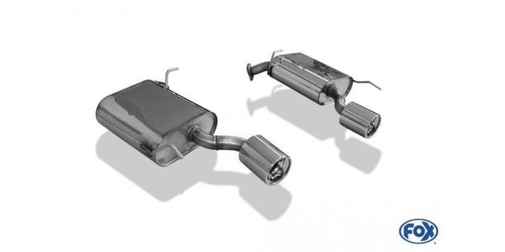 FOX Chevrolet Captiva KLAC einddemper rechts/links - 1x100 t, Autos : Pièces & Accessoires, Systèmes d'échappement, Envoi