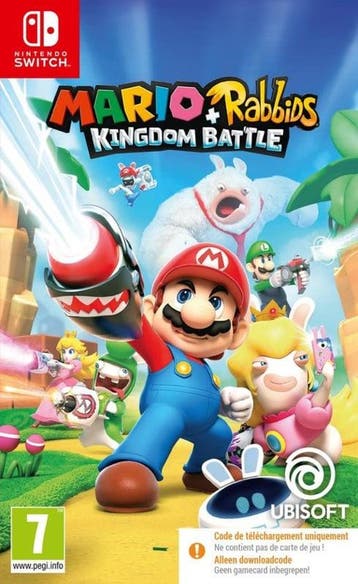 Mario + Rabbids Kingdom Battle (Switch Games), Games en Spelcomputers, Ophalen of Verzenden, Zo goed als nieuw